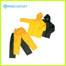 Pantalones y pantalones impermeables duraderos del PVC del poliéster del PVC